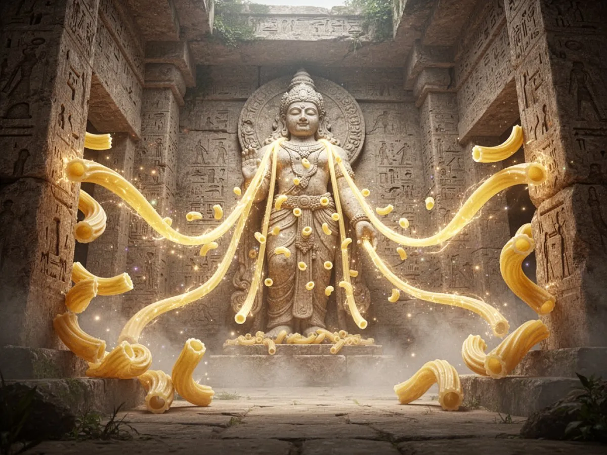 Signification spirituelle et symbolisme culturel : Macaronis dans l'interprétation des rêves