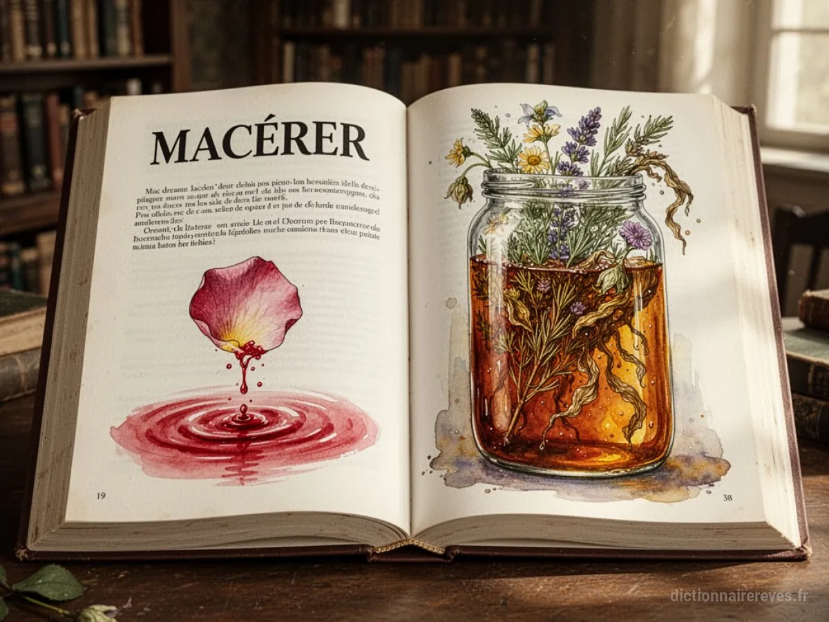 Signification générale : le symbole du rêve Macérer - Archétypes et symbolisme