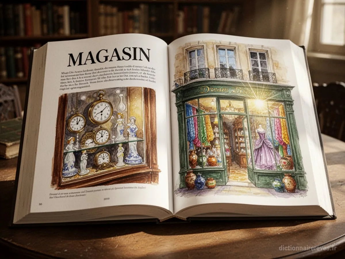 Signification générale : le symbole du rêve Magasin - Archétypes et symbolisme