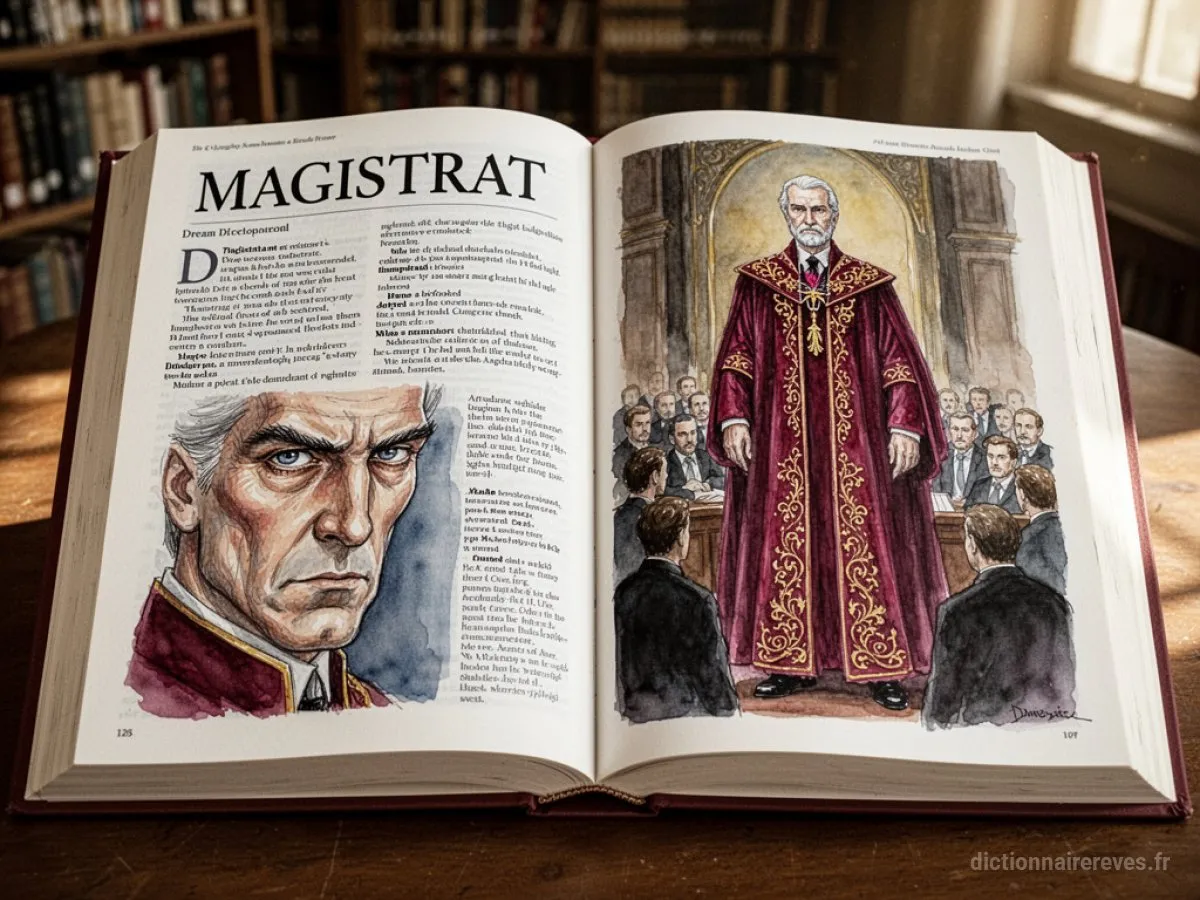 Signification générale : le symbole du rêve Magistrat - Archétypes et symbolisme