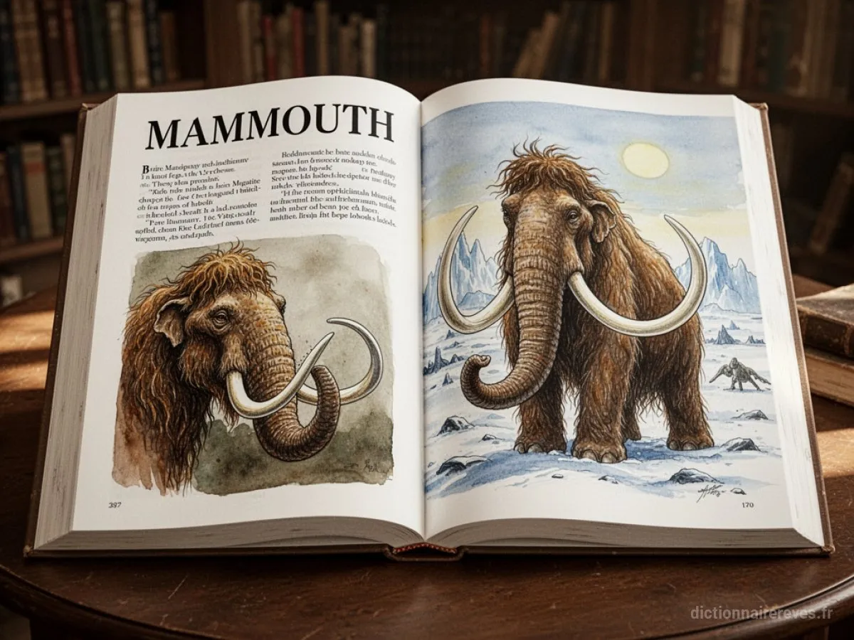 Signification générale : le symbole du rêve Mammouth - Archétypes et symbolisme