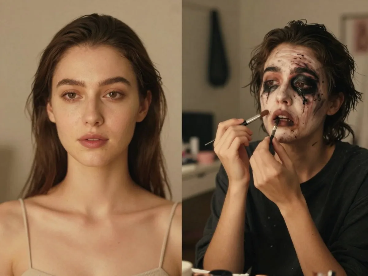 Interprétation détaillée des rêves : Différents scénarios avec Maquillage dans le rêve