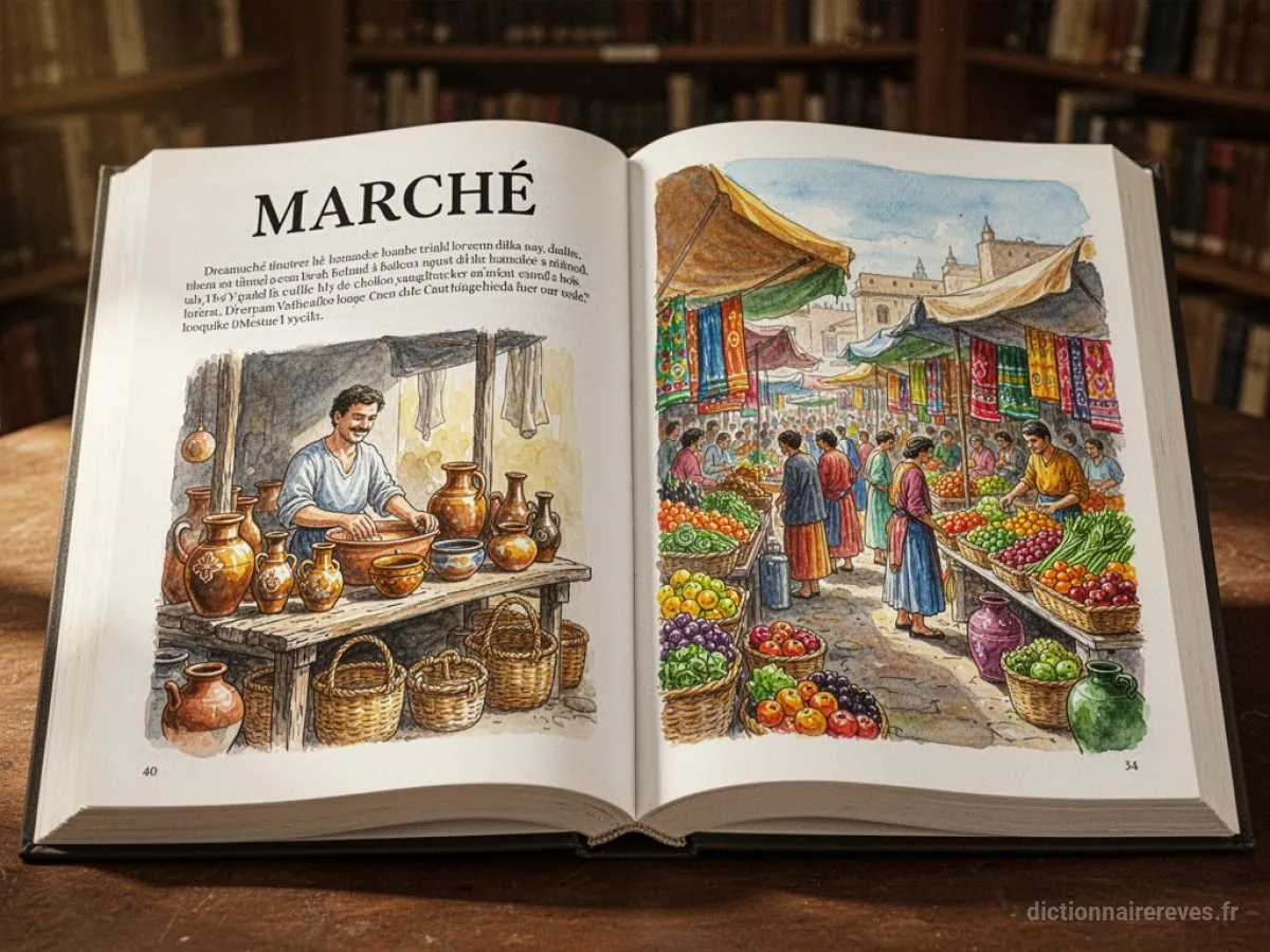 Signification générale : le symbole du rêve Marché - Archétypes et symbolisme