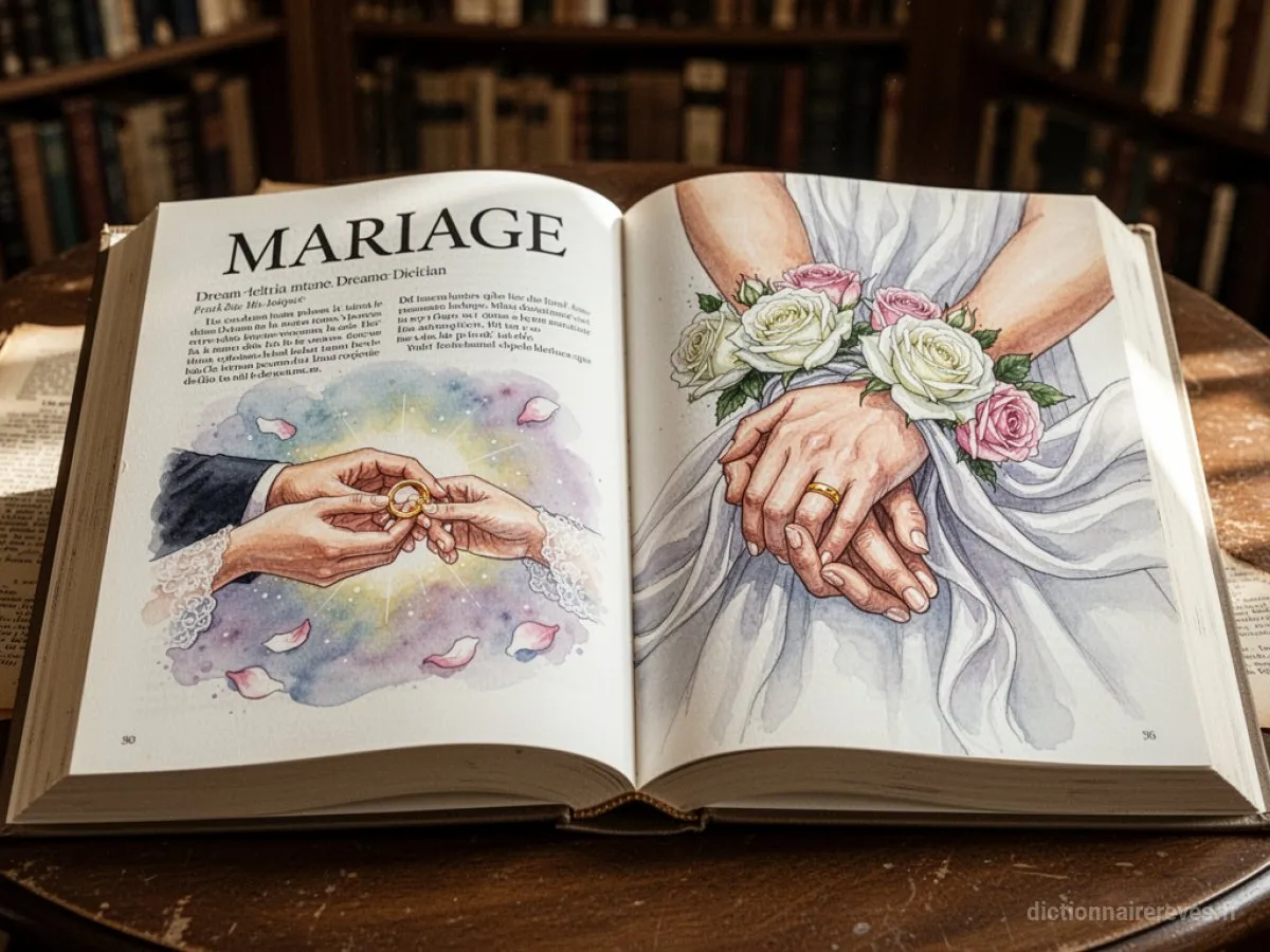 Signification générale : le symbole du rêve Mariage - Archétypes et symbolisme
