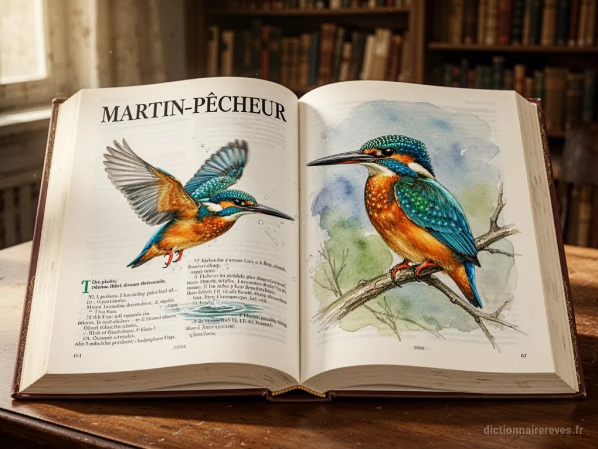Signification générale : le symbole du rêve Martin-Pêcheur - Archétypes et symbolisme