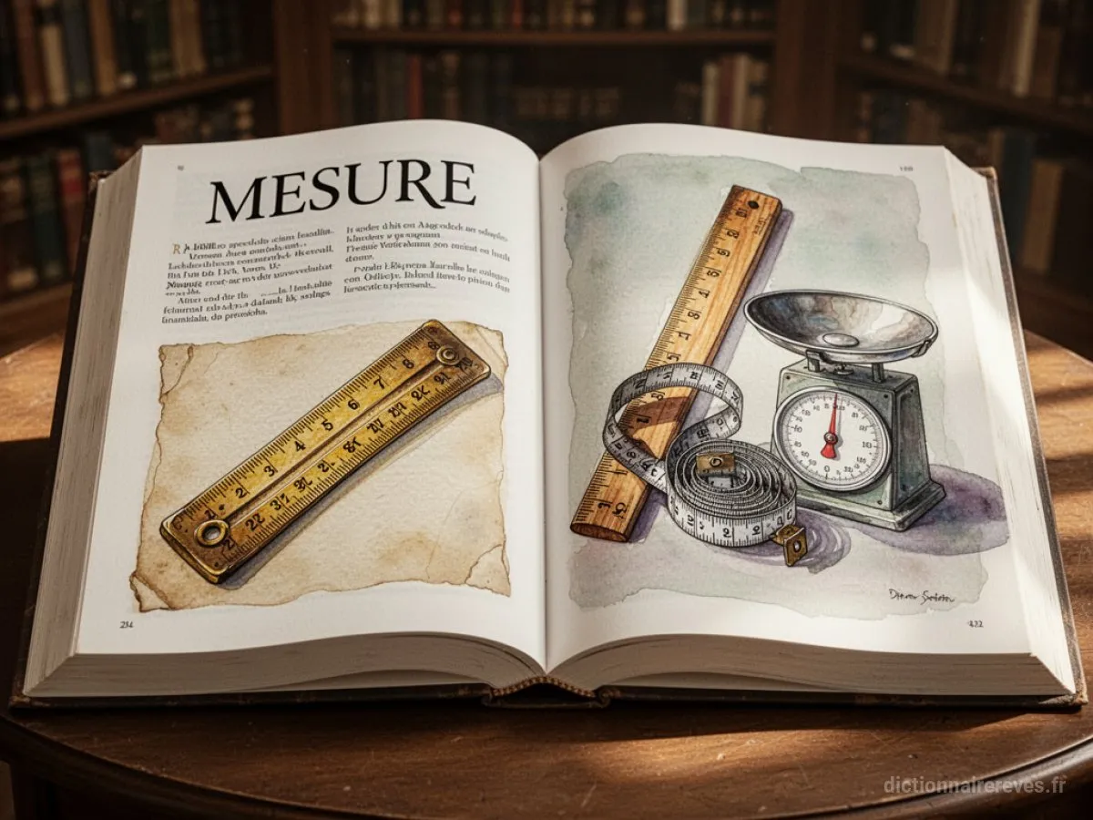 Signification générale : le symbole du rêve Mesure - Archétypes et symbolisme