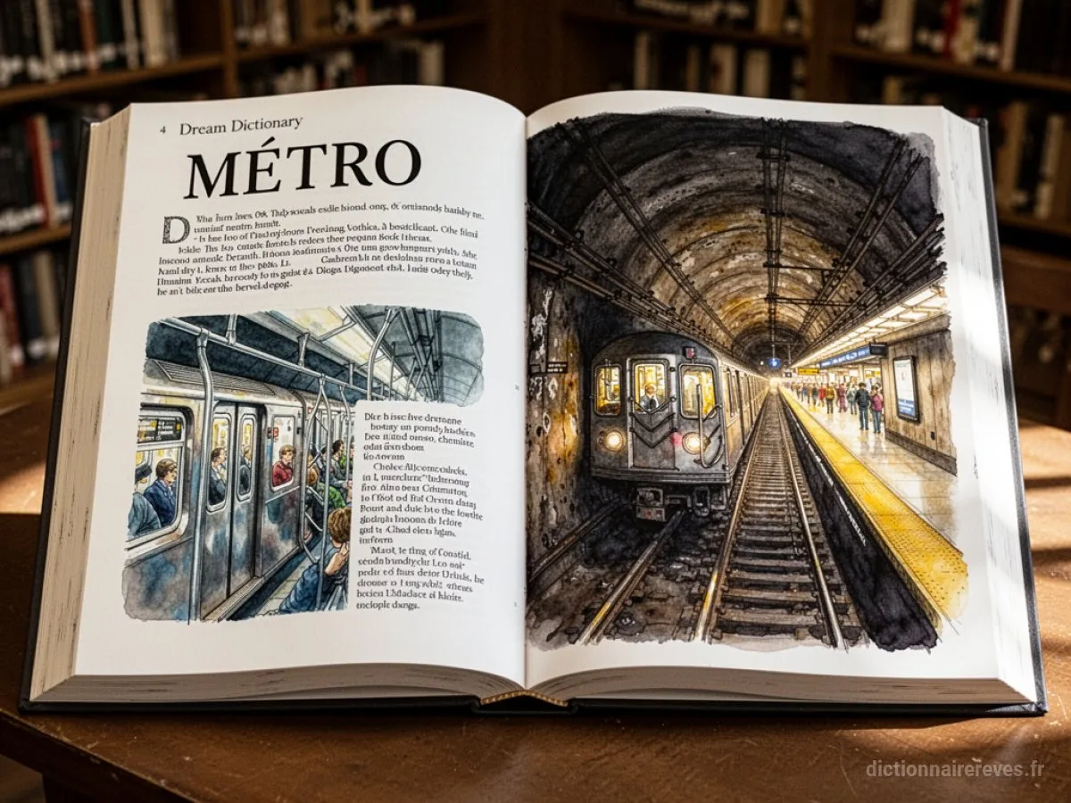 Signification générale : le symbole du rêve Métro - Archétypes et symbolisme