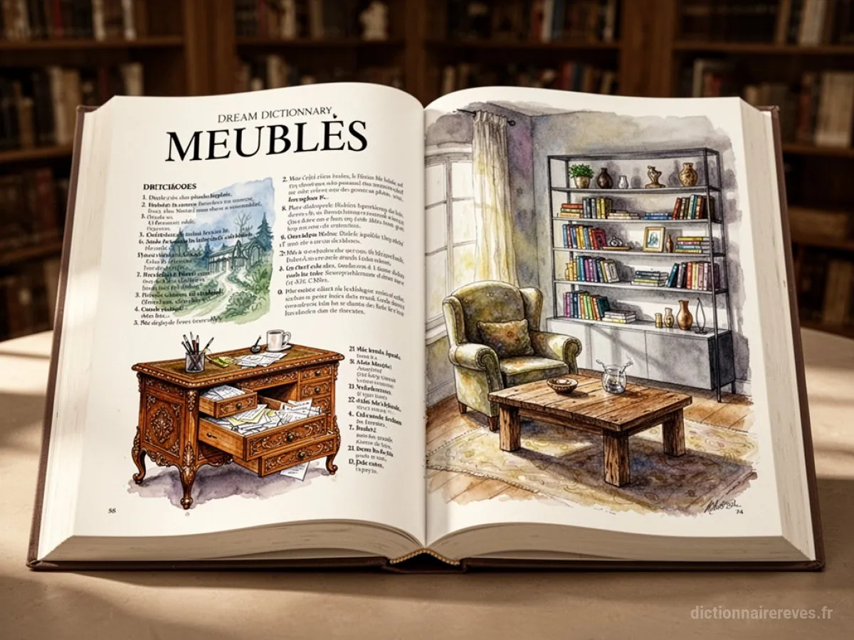 Signification générale : le symbole du rêve Meubles - Archétypes et symbolisme