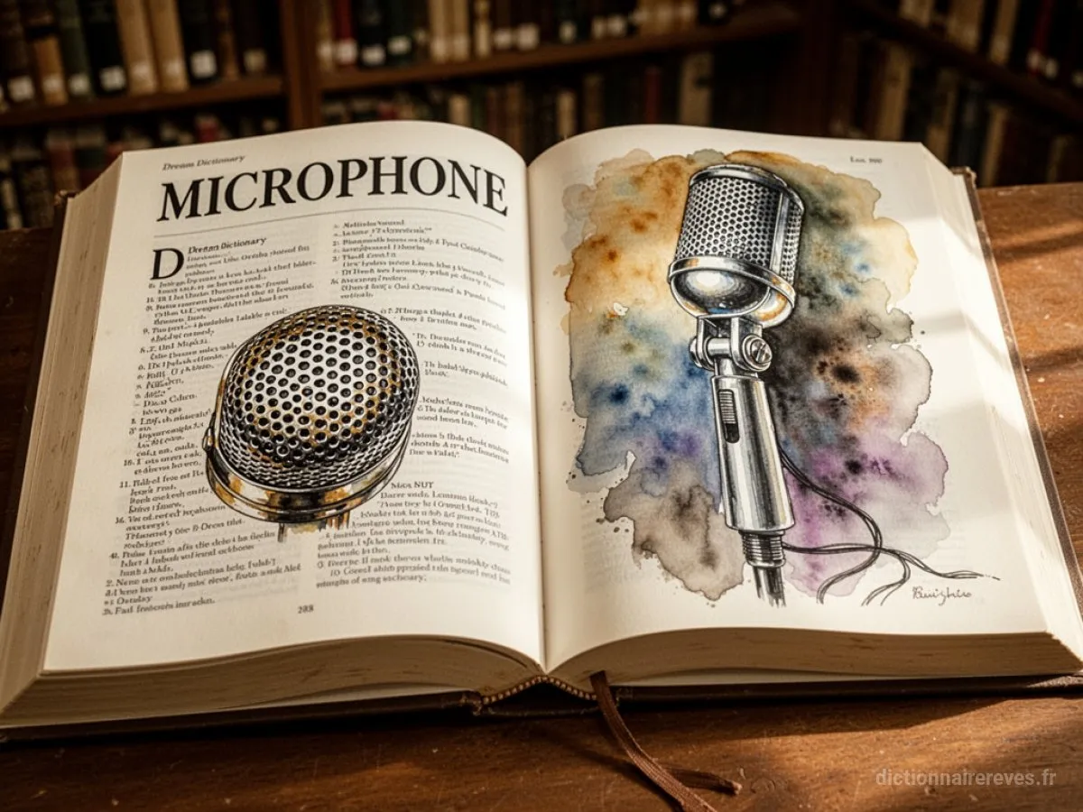 Signification générale : le symbole du rêve Microphone - Archétypes et symbolisme