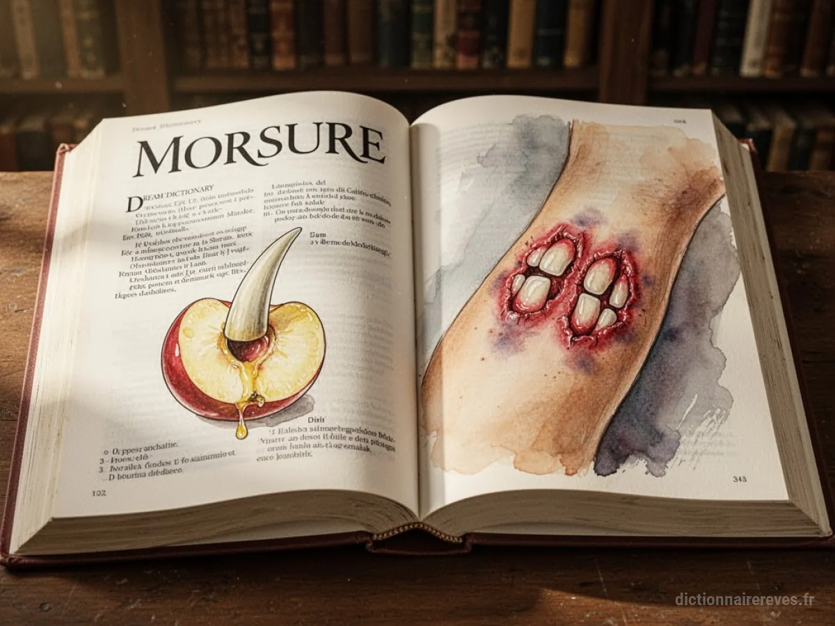 Signification générale : le symbole du rêve Morsure - Archétypes et symbolisme