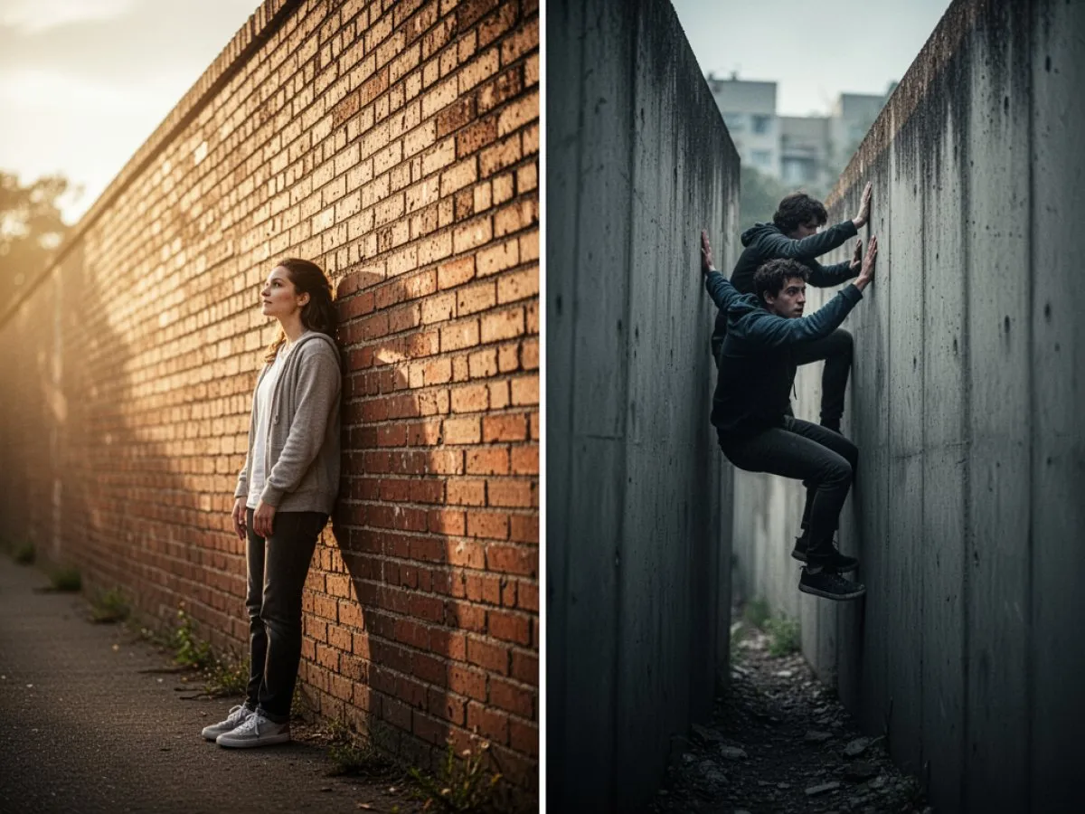 Interprétation détaillée des rêves : Différents scénarios avec Mur dans le rêve