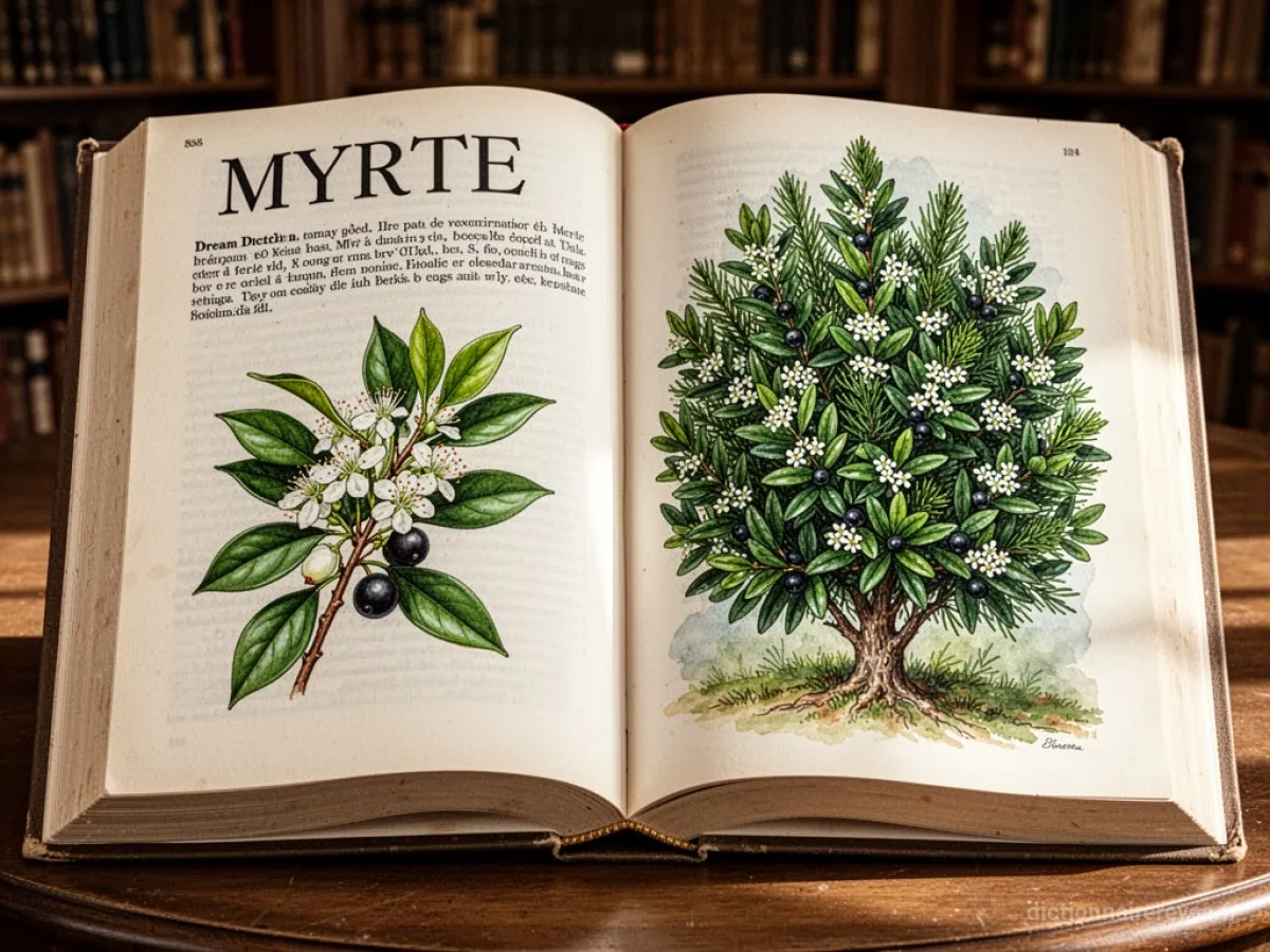Signification générale : le symbole du rêve Myrte - Archétypes et symbolisme