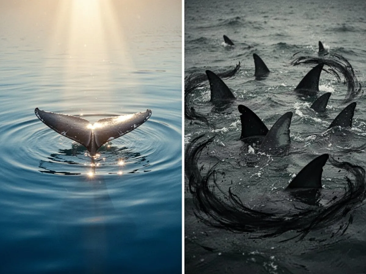 Interprétation détaillée des rêves : Différents scénarios avec Nageoire dans le rêve