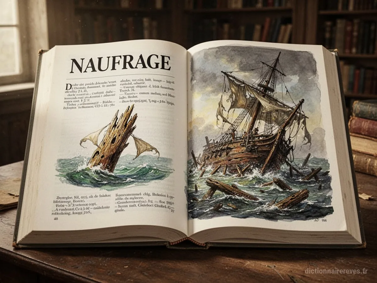 Signification générale : le symbole du rêve Naufrage - Archétypes et symbolisme