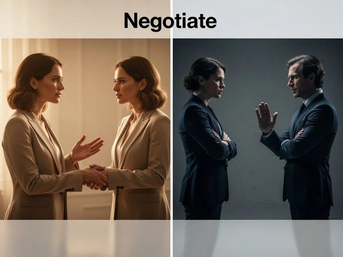 Interprétation détaillée des rêves : Différents scénarios avec Négocier dans le rêve