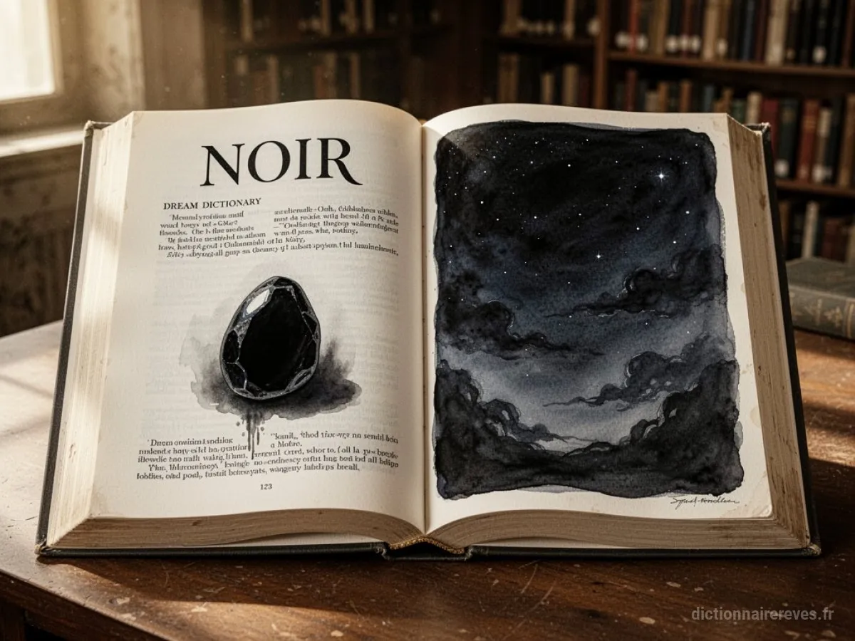 Signification générale : le symbole du rêve Noir - Archétypes et symbolisme