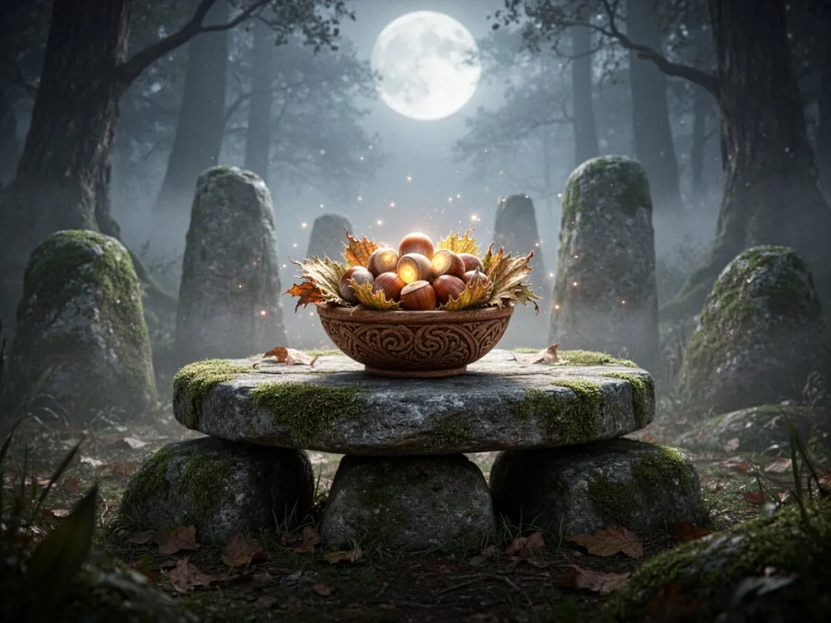 Signification spirituelle et symbolisme culturel : Noisettes dans l'interprétation des rêves