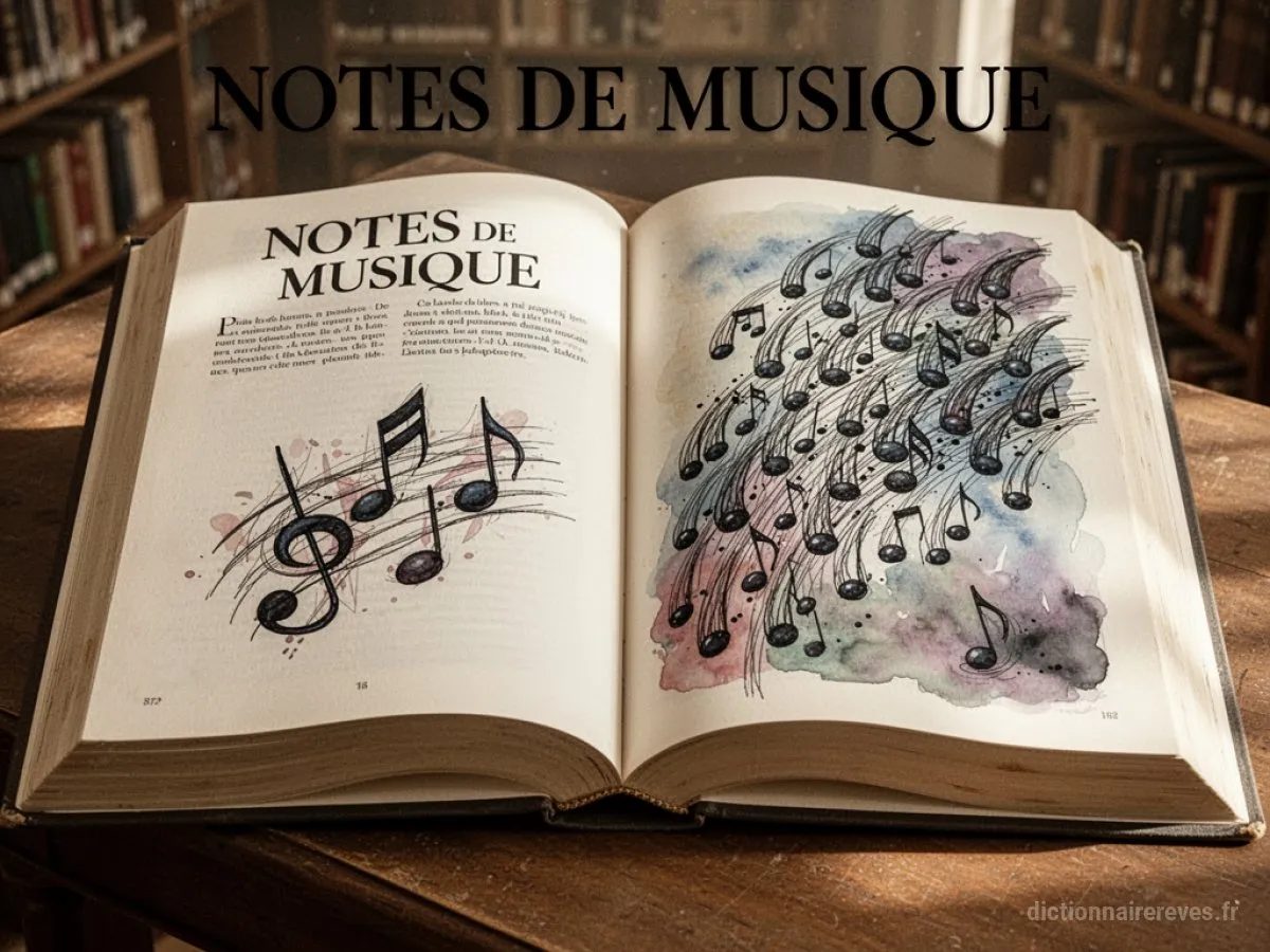 Signification générale : le symbole du rêve Notes De Musique - Archétypes et symbolisme