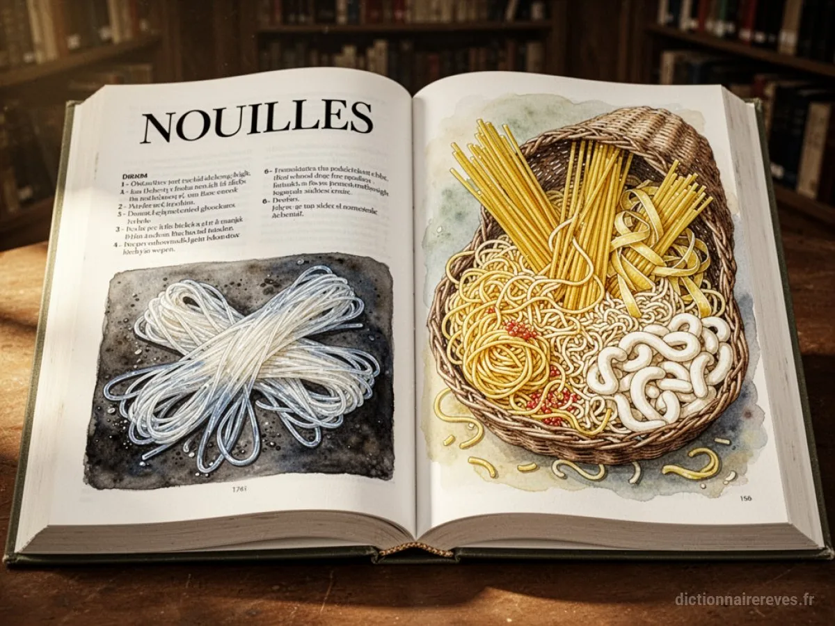 Signification générale : le symbole du rêve Nouilles - Archétypes et symbolisme