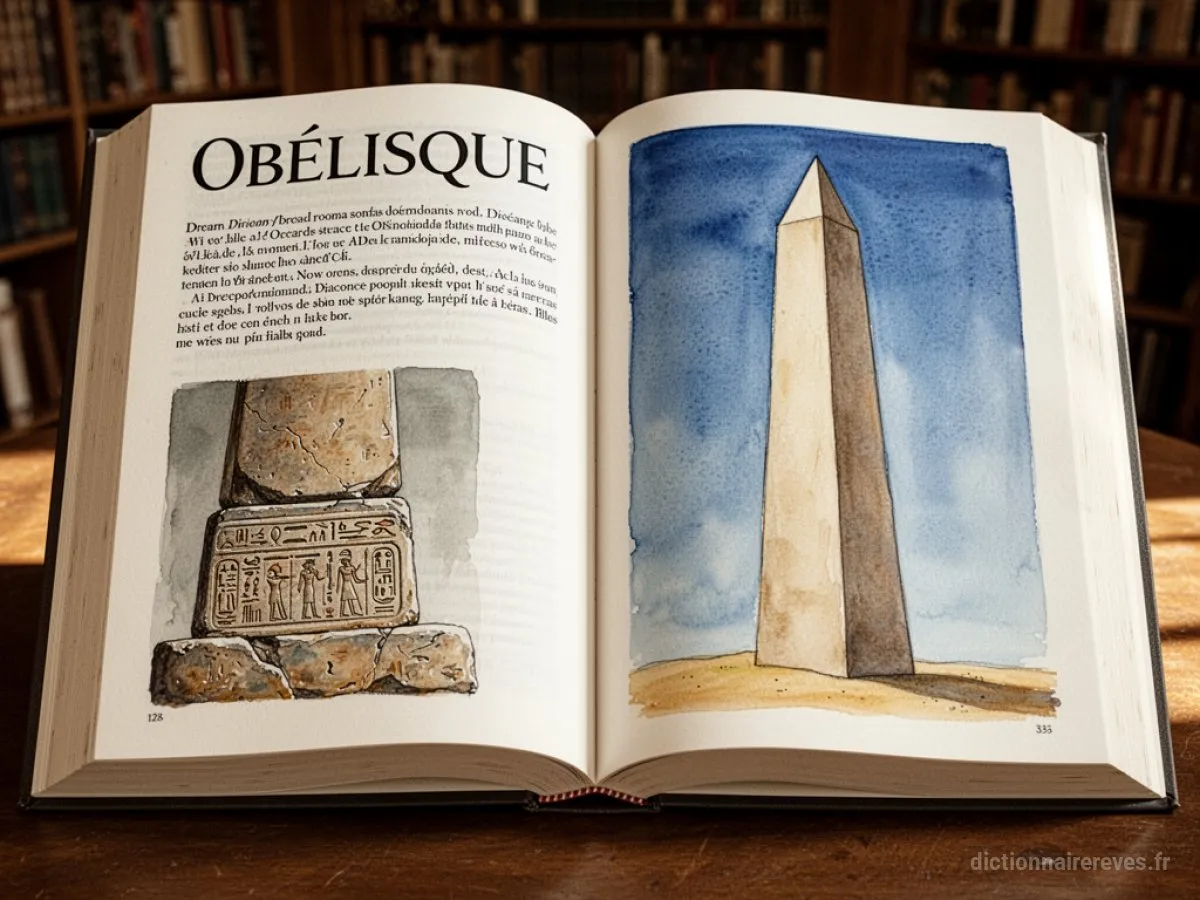 Signification générale : le symbole du rêve Obélisque - Archétypes et symbolisme