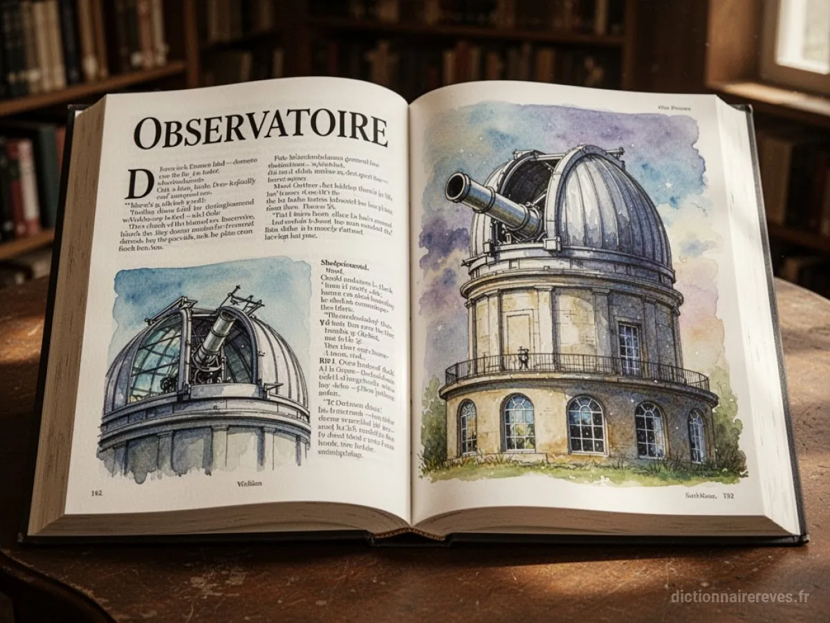 Signification générale : le symbole du rêve Observatoire - Archétypes et symbolisme