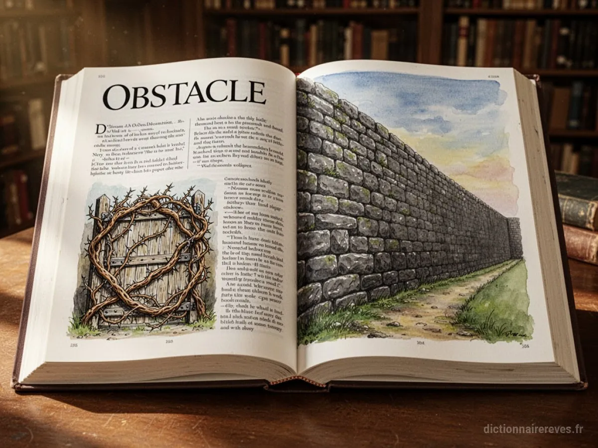 Signification générale : le symbole du rêve Obstacle - Archétypes et symbolisme