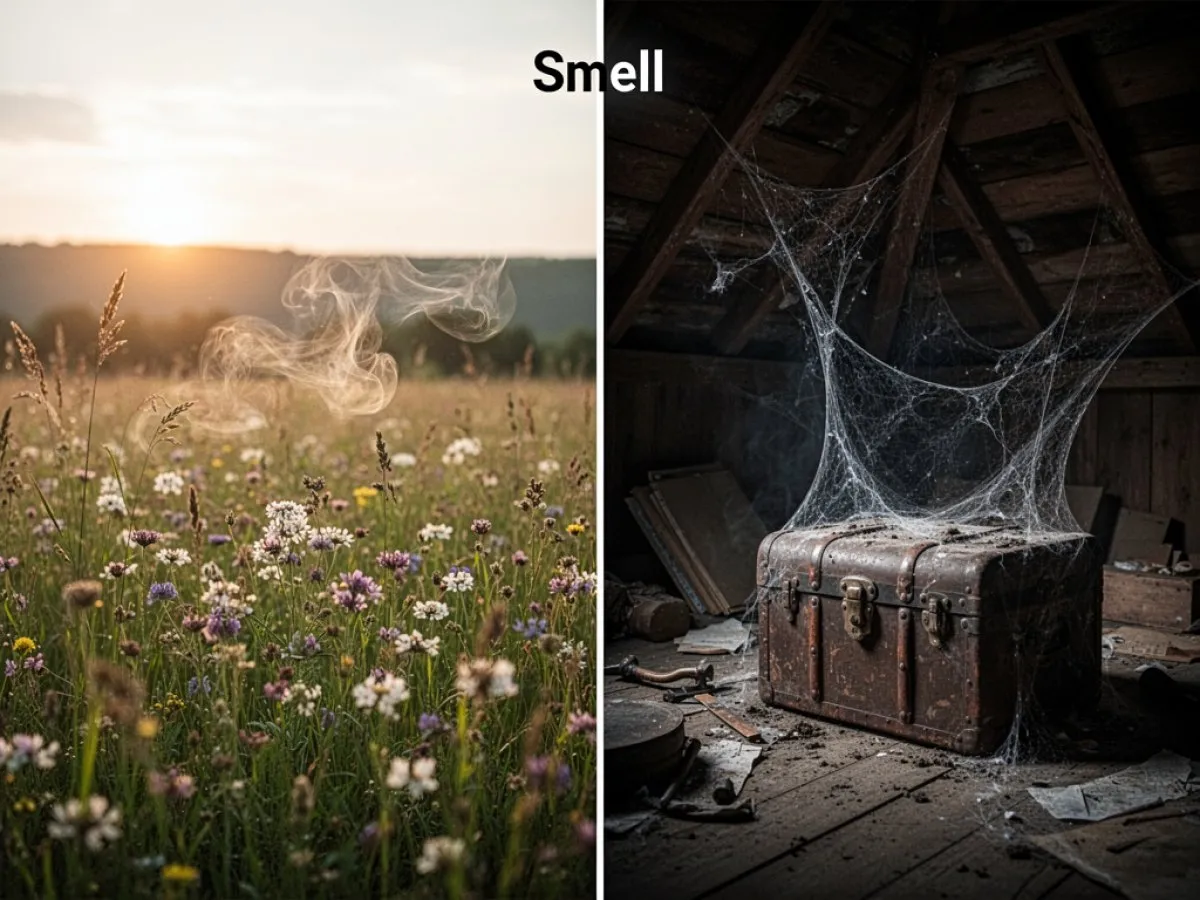 Interprétation détaillée des rêves : Différents scénarios avec Odeur dans le rêve