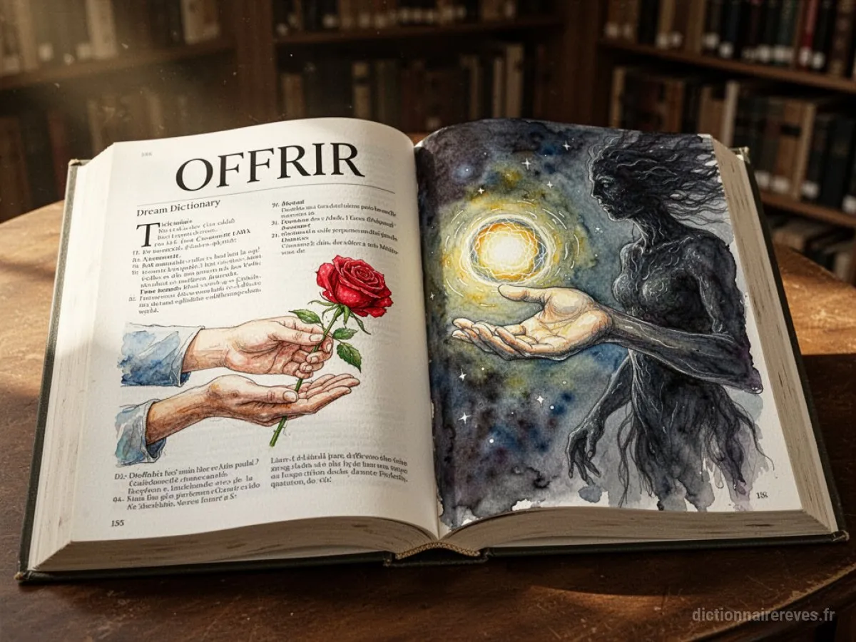 Signification générale : le symbole du rêve Offrir - Archétypes et symbolisme