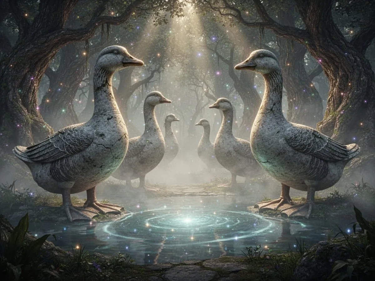 Signification spirituelle et symbolisme culturel : Oies dans l'interprétation des rêves