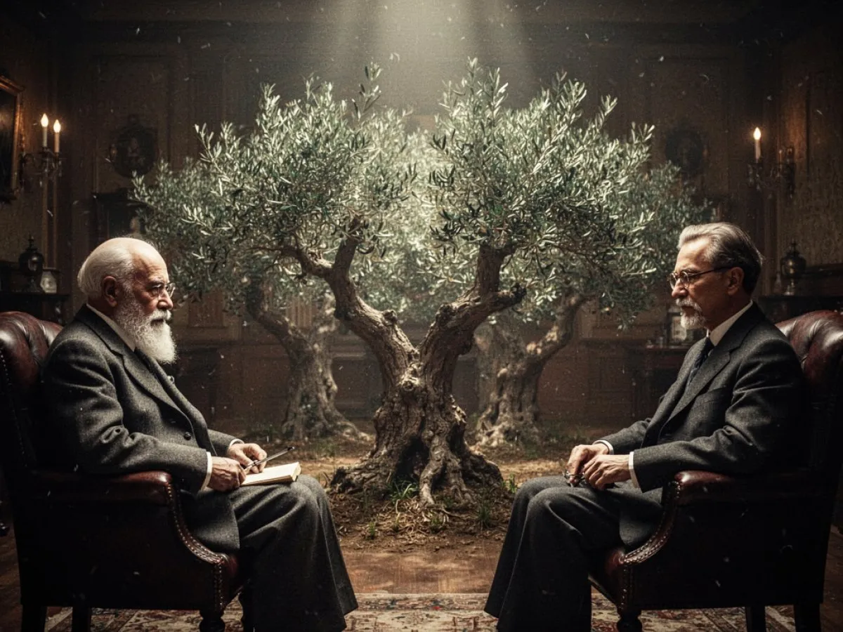 Interprétation psychologique des rêves : Oliveraie selon Sigmund Freud et Carl Jung