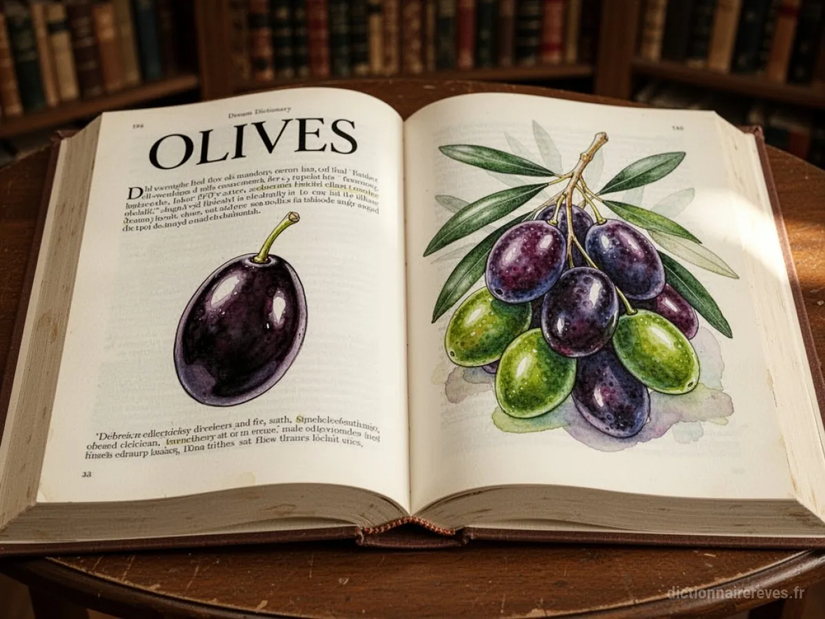 Signification générale : le symbole du rêve Olives - Archétypes et symbolisme
