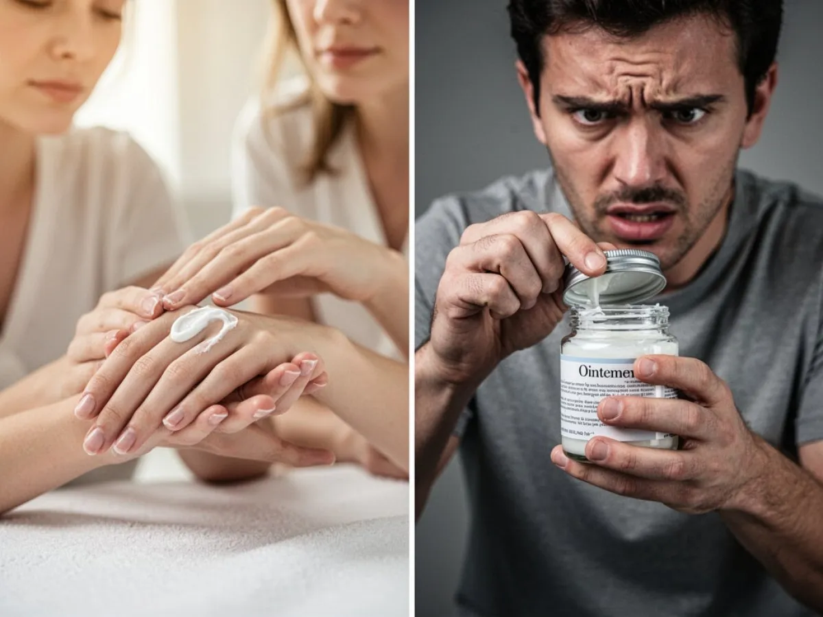 Interprétation détaillée des rêves : Différents scénarios avec Onguent dans le rêve