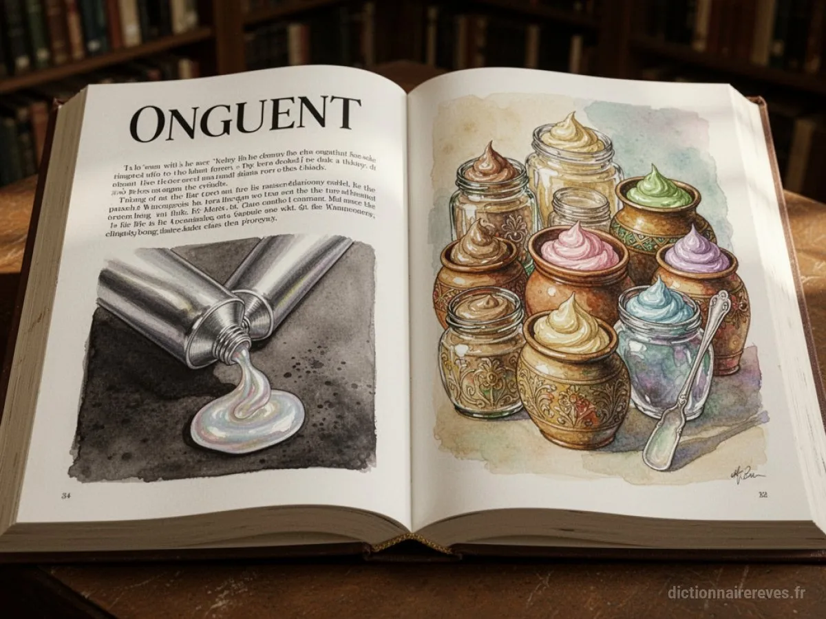 Signification générale : le symbole du rêve Onguent - Archétypes et symbolisme