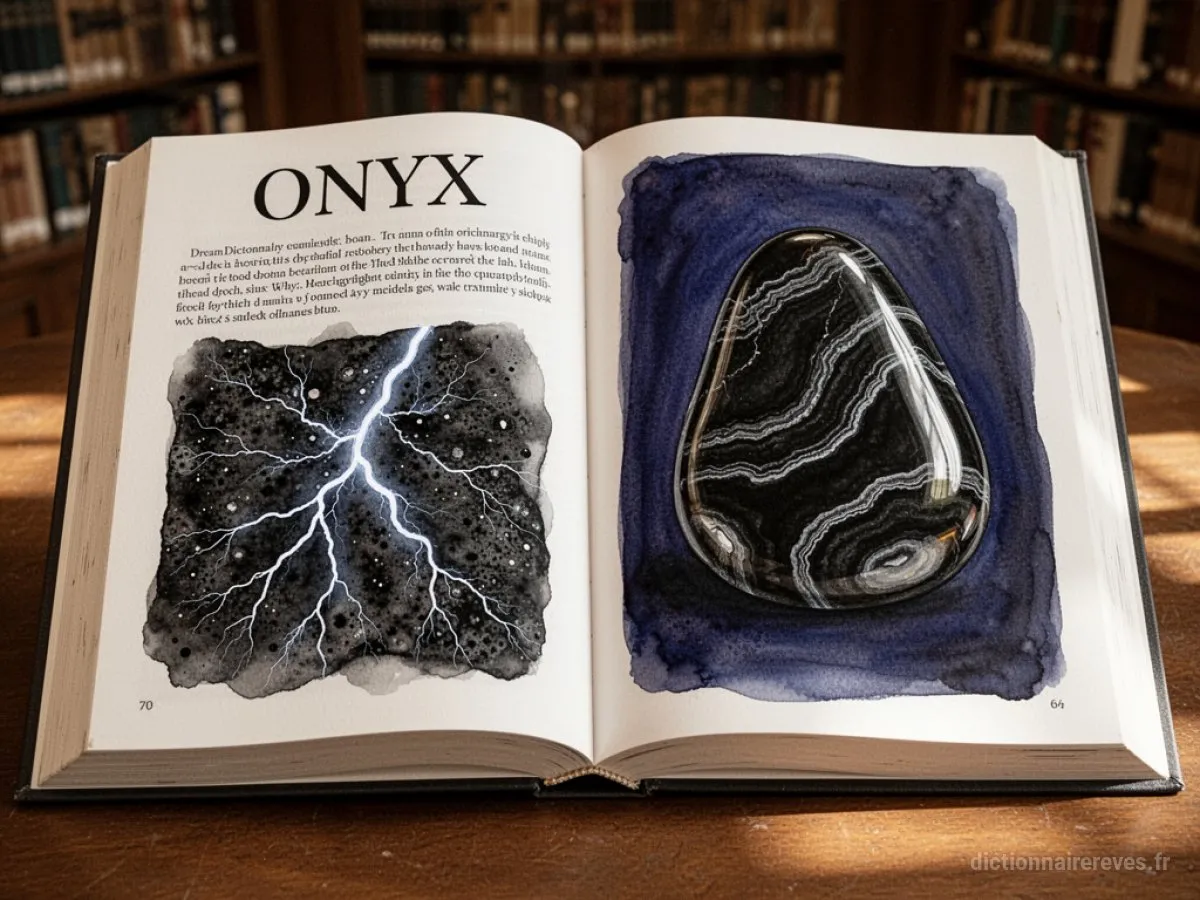 Signification générale : le symbole du rêve Onyx - Archétypes et symbolisme