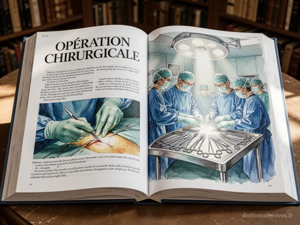 Signification générale : le symbole du rêve Opération Chirurgicale - Archétypes et symbolisme