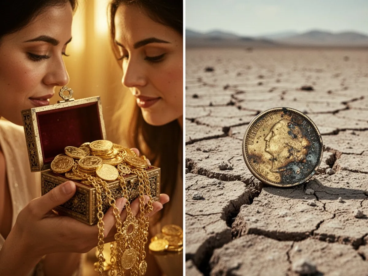 Interprétation détaillée des rêves : Différents scénarios avec Or dans le rêve