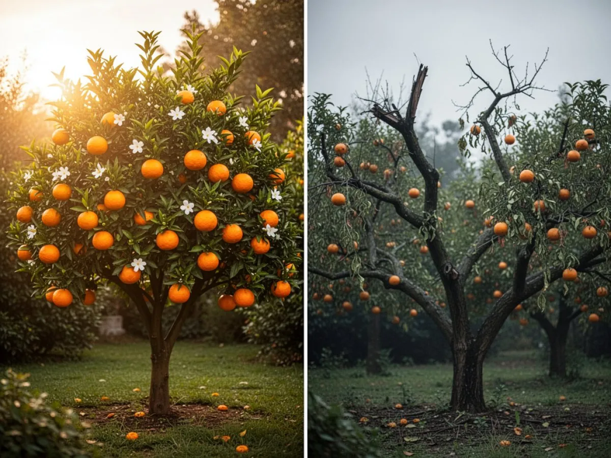 Interprétation détaillée des rêves : Différents scénarios avec Oranger dans le rêve