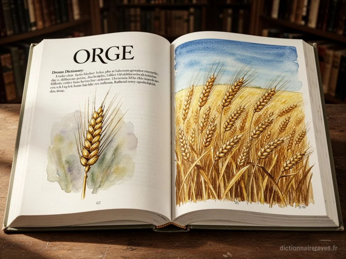 Signification générale : le symbole du rêve Orge - Archétypes et symbolisme