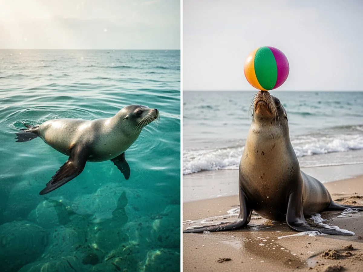 Interprétation détaillée des rêves : Différents scénarios avec Otarie dans le rêve