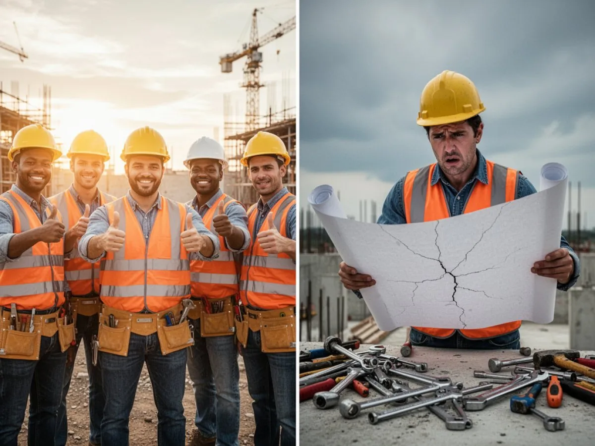 Interprétation détaillée des rêves : Différents scénarios avec Ouvriers dans le rêve