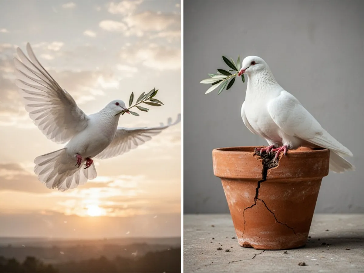 Interprétation détaillée des rêves : Différents scénarios avec Paix dans le rêve