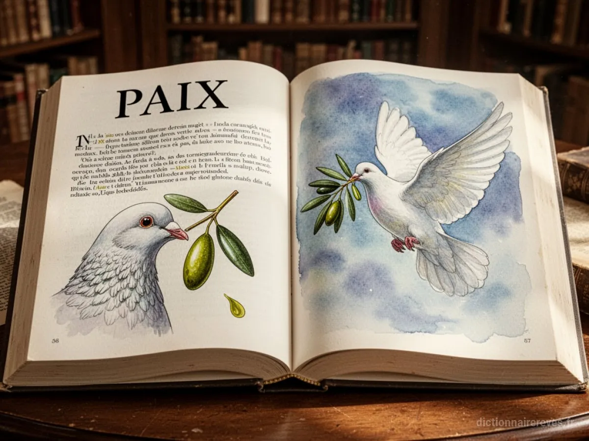 Signification générale : le symbole du rêve Paix - Archétypes et symbolisme