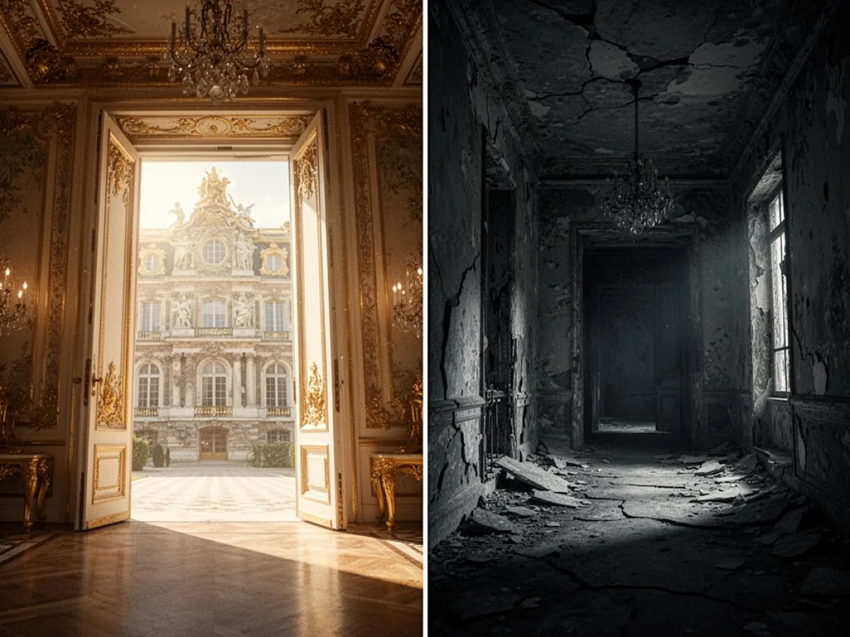Interprétation détaillée des rêves : Différents scénarios avec Palais dans le rêve