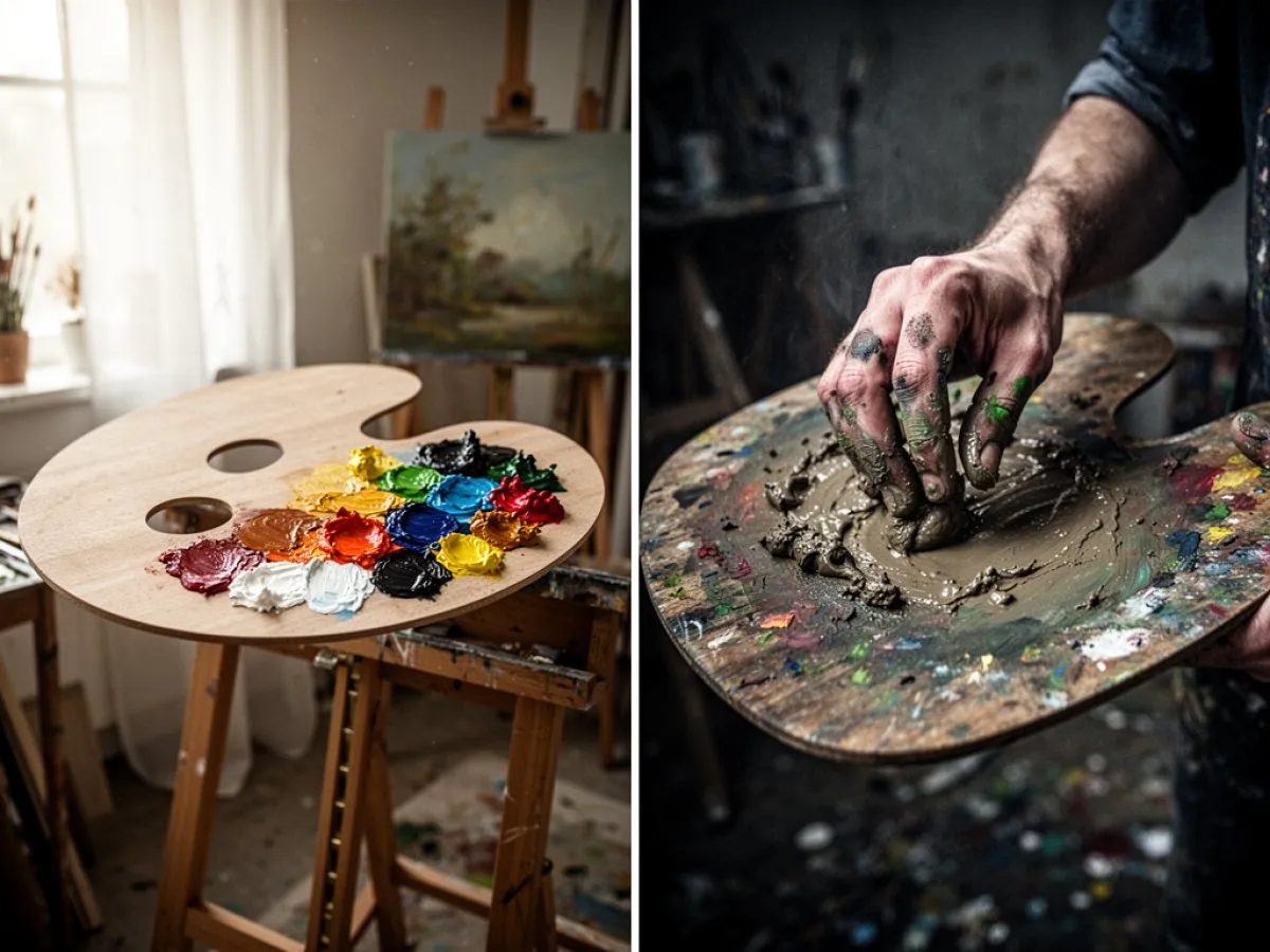 Interprétation détaillée des rêves : Différents scénarios avec Palette dans le rêve