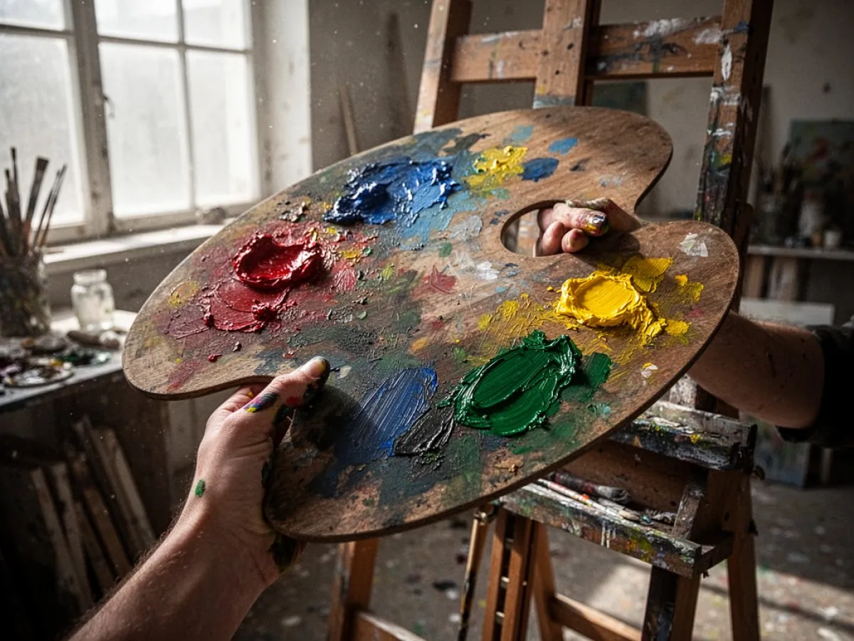 Signification de rêver de Palette pour la vie quotidienne, l'amour et le travail