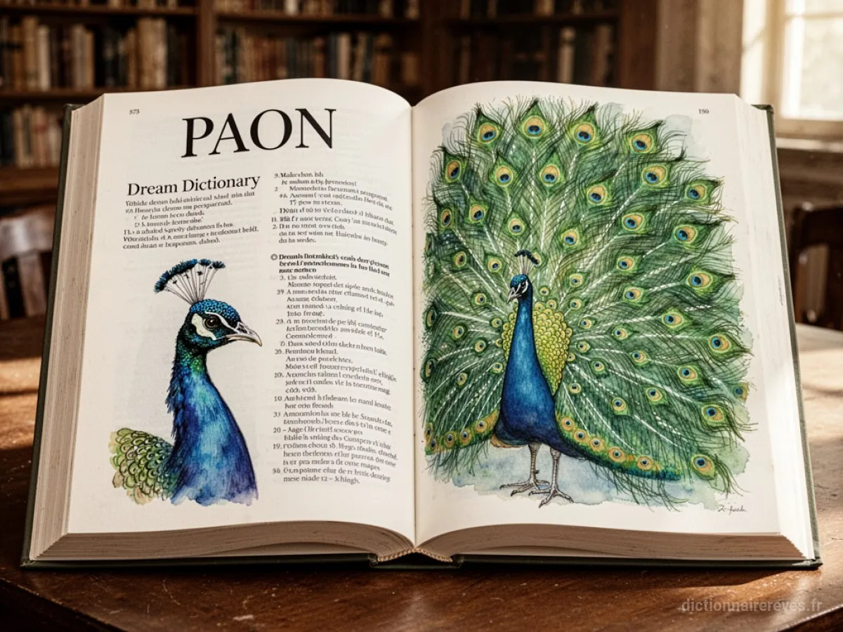 Signification générale : le symbole du rêve Paon - Archétypes et symbolisme