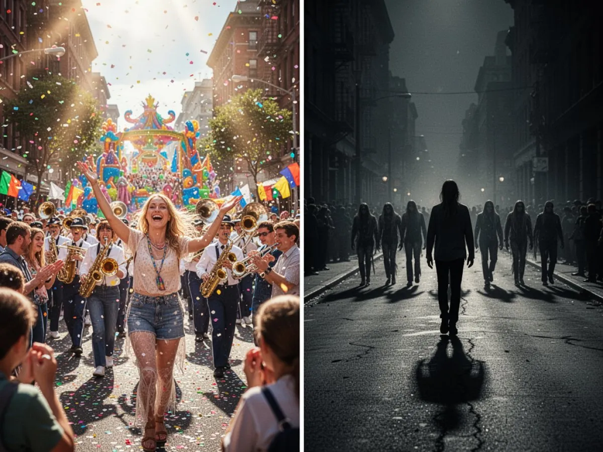 Interprétation détaillée des rêves : Différents scénarios avec Parade dans le rêve