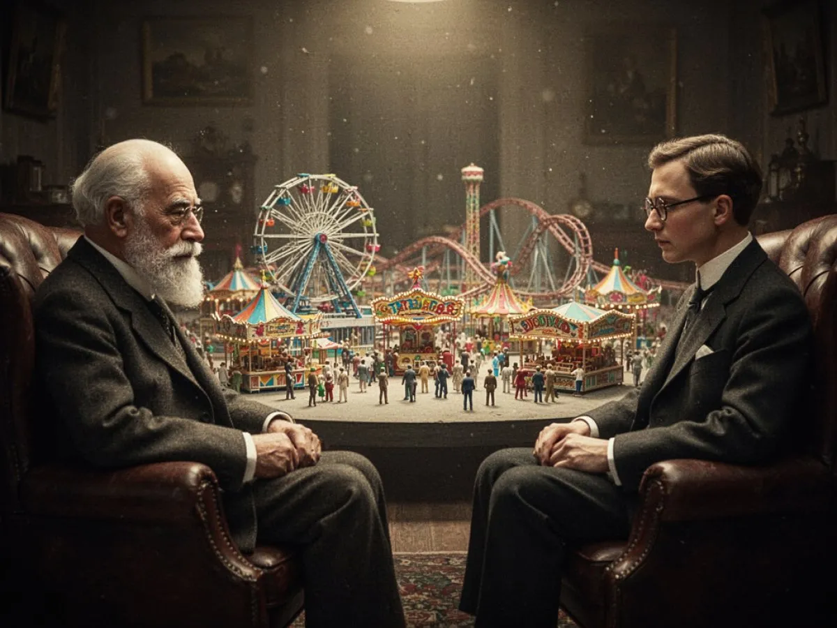 Interprétation psychologique des rêves : Parc DAttractions selon Sigmund Freud et Carl Jung