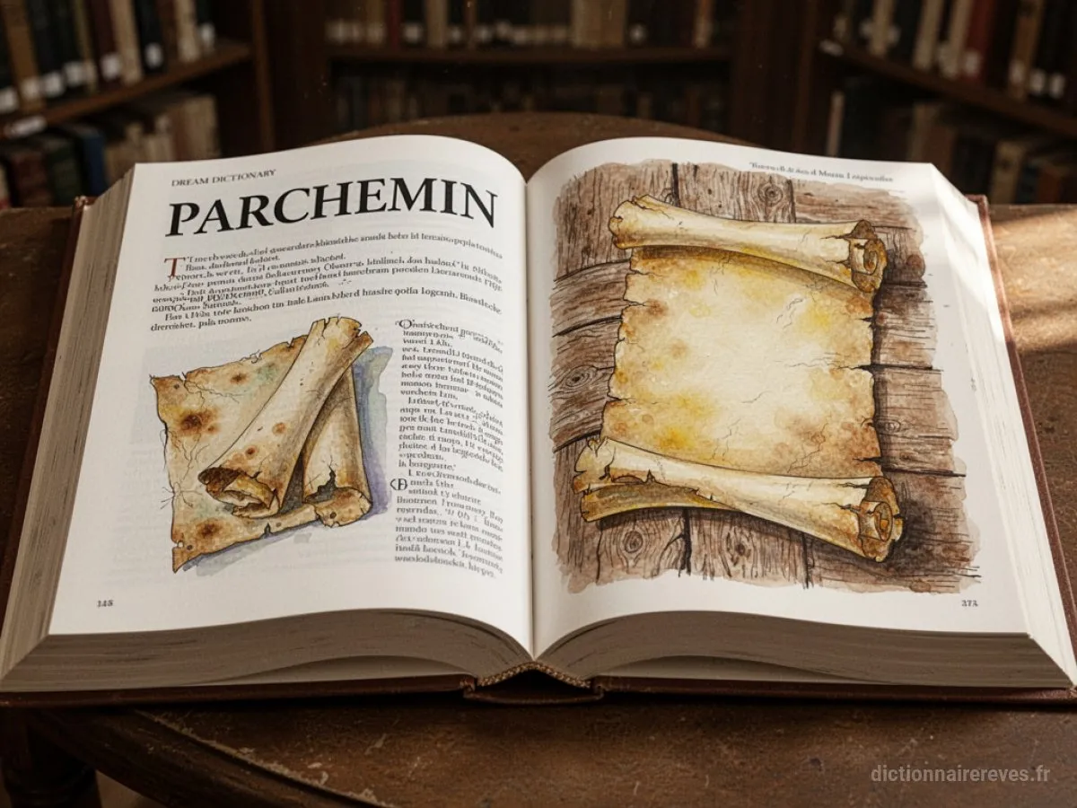 Signification générale : le symbole du rêve Parchemin - Archétypes et symbolisme