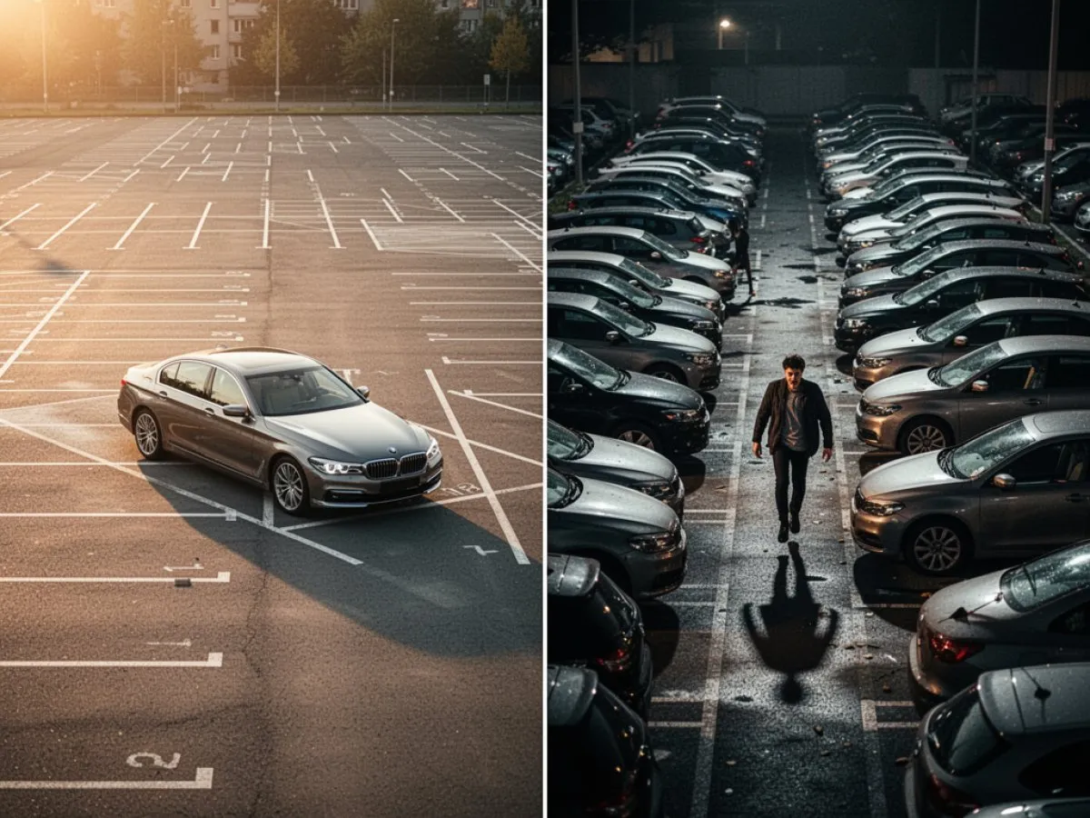 Interprétation détaillée des rêves : Différents scénarios avec Parking dans le rêve